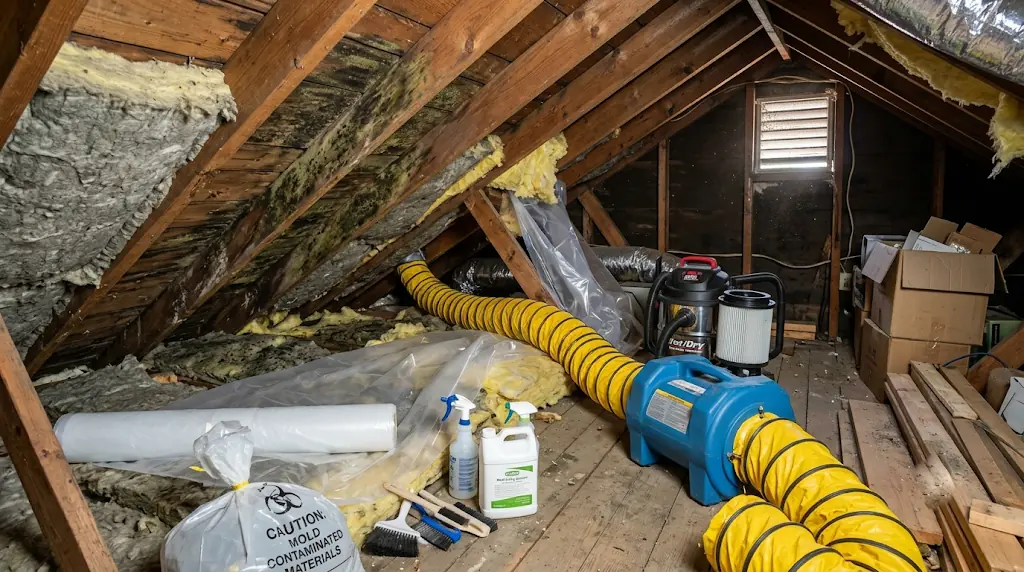 Attic Mold Remediation