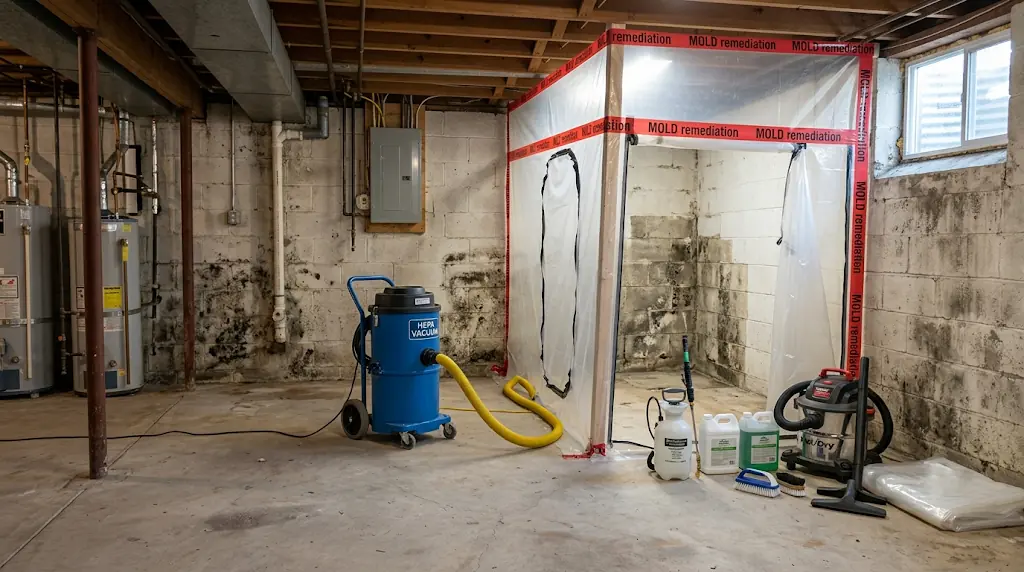 Basement Mold Removal
