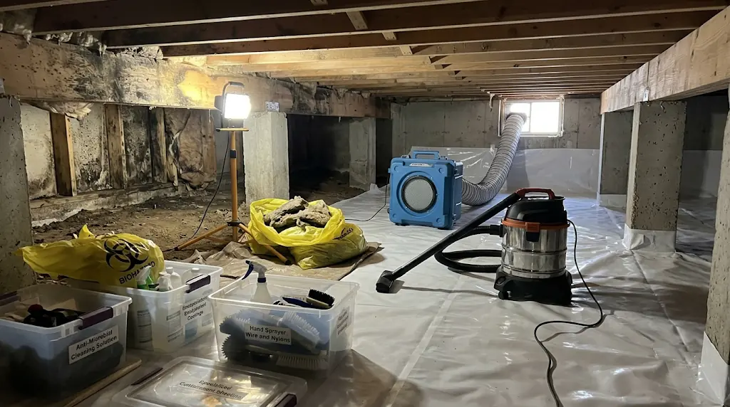 Crawl Space Mold Removal
