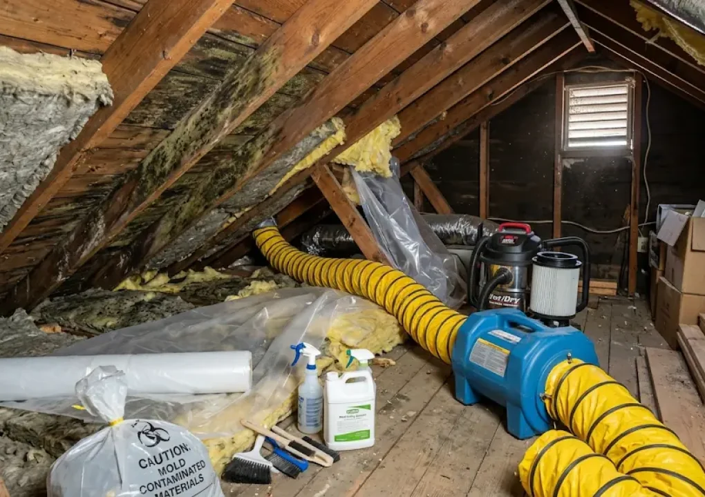 Attic Mold Remediation