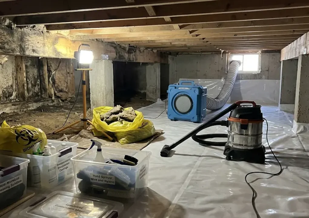 Crawl Space Mold Removal